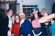 Aaron Collins, Jen Stannard, Louis Bertrand and Tania Wilson dressed up for Halloween